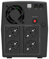 PowerWalker VI 2200 STL UPS-enhed Interaktivt indgangsstik 2,2 kVA 1320 W 4 AC stikkontakt(er)