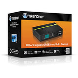 Trendnet TPE-TG44G netværksswitch Ikke administreret Strøm over Ethernet (PoE) Sort