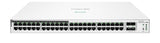 HPE Aruba Networking Networking Instant On Switch 48p Gigabit CL4 PoE 4p SFP 370W 1830 Administreret L2 Gigabit Ethernet (10/100/1000) Strøm over Ethernet (PoE) 1U