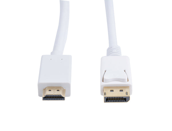 Prokord DP2HDMI2MM-2m-W DisplayPort HDMI Hvid
