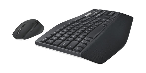 Logitech 920-008226 tastatur Mus inkluderet Universel RF trådløs + Bluetooth QWERTY Engelsk Sort