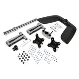 StarTech.com ARMDUALSS skærmbeslag og -stativer 81,3 cm (32") Skrivebord Sort, Sølv