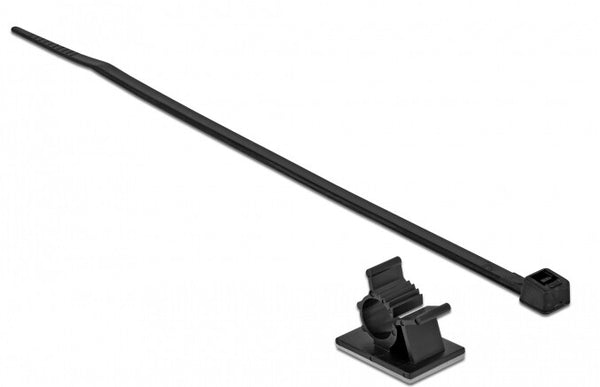 DeLOCK 18878 kabelsamler Nylon Sort 10 stk