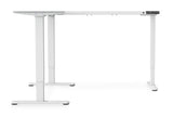 Digitus DA-90453 stel til skrivebord Elektrisk 3 ben Hvid