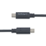 StarTech.com USB2CC2M USB-kabel USB 2.0 2 m USB C 0,48 Gbit/sek. Sort