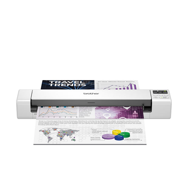 Brother DS-940DW Skanner med papir-tilførsel 600 x 600 dpi A4 Sort, Hvid
