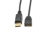 Prokord DP-DP 0048 DisplayPort kabel 1 m Sort
