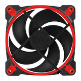 ARCTIC BioniX P120 Computerkabinet Ventilator 12 cm Sort, Rød