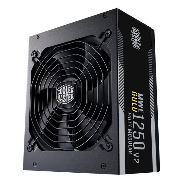 Cooler Master MWE Gold 1250 - V2 Full Modular enhed til strømforsyning 1250 W 24-pin ATX ATX Sort