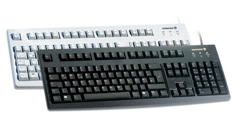 CHERRY G83-6105 USB, FR tastatur Grå