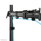 Neomounts NM-D135D3BLACK skærmbeslag og -stativer 68,6 cm (27") Skrivebord Sort
