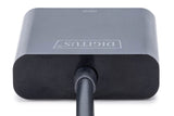Digitus DA-70841 USB grafisk adapter Sort