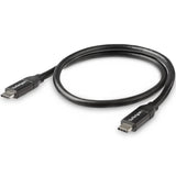 StarTech.com USB2C5C50CM USB-kabel USB 2.0 0,5 m USB C 0,48 Gbit/sek. 100 W Sort