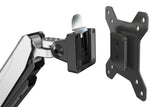 Digitus DA-90351 skærmbeslag og -stativer 68,6 cm (27") Skrivebord Sort, Sølv
