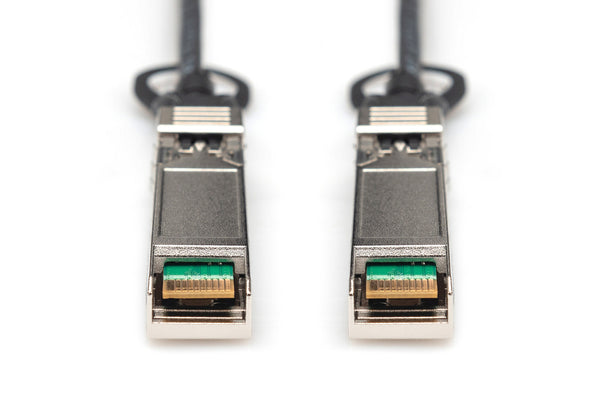 Digitus DN-81223 InfiniBand og fiberoptisk kabel 3 m SFP+ Sort