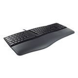 CHERRY KC 4500 ERGO tastatur Universel USB QWERTY US engelsk Sort