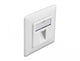 DeLOCK 86981 stikkontakt RJ-45 Hvid