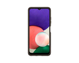 Samsung EF-QA226TBEGEU mobiltelefon etui 16,3 cm (6.4") Cover Sort