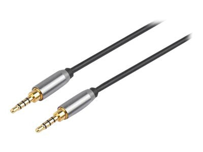 Prokord AUDIO-0012 lydkabel 1 m 3.5mm Sort