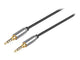 Prokord AUDIO-0012 lydkabel 1 m 3.5mm Sort