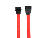 Prokord SATA-0007 SATA-kabel 0,5 m SATA 7-pin Sort, Rød
