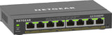 NETGEAR 8-Port Gigabit Ethernet High-Power PoE+ Plus Switch (GS308EPP) Administreret L2/L3 Gigabit Ethernet (10/100/1000) Strøm over Ethernet (PoE) Sort