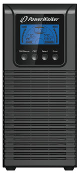PowerWalker VFI 1000 TGS UPS-enhed Dobbeltkonvertering (online) 1 kVA 900 W 3 AC stikkontakt(er)