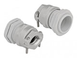 DeLOCK 60362 kabelforskruning Grå Metal, Plast 1 stk