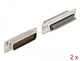 DeLOCK 66707 kabelsamler D-Sub HD 44 pin Sort, Sølv