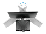 Multibrackets 9998 skærmbeslag og -stativer 81,3 cm (32") Skrivebord Sort
