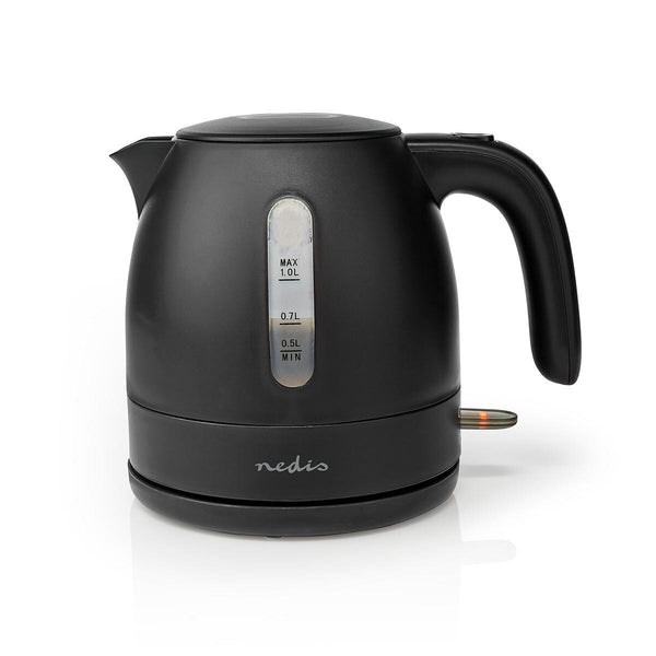 Nedis KAWK300EBK elkedel 1 L 2150 W Sort