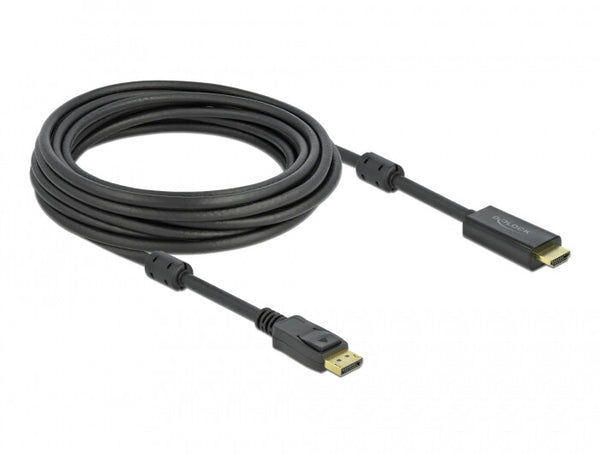 DeLOCK 85959 videokabel adapter 7 m DisplayPort HDMI Sort