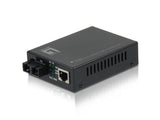 LevelOne FVT-2201 netværksomformer til medie 100 Mbit/s 1310 nm Enkeltilstand Sort