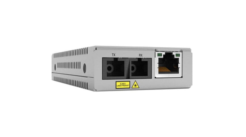 Allied Telesis AT-MMC2000LX/SC-960 netværksomformer til medie 1000 Mbit/s 1310 nm Multitilstand Grå