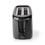 Nedis KABT150EBK brødrister 6 2 skive(r) 700 W Sort
