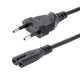 StarTech.com 752E-2M-POWER-LEAD el-ledning Sort CEE7/16 C7 forbinder