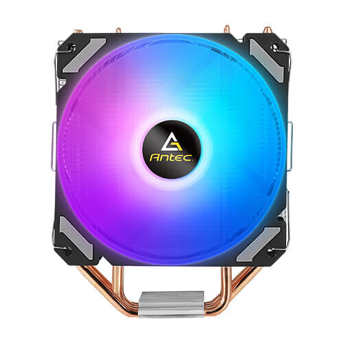 Antec A400i Chipset Luftkøler 12 cm Sort, Kobberfarve, Sølv 1 stk