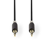 Nedis CABW22000AT20 lydkabel 2 m 3.5mm Anthracit