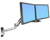Ergotron LX HD Sit-Stand 116,8 cm (46") Væg Sølv