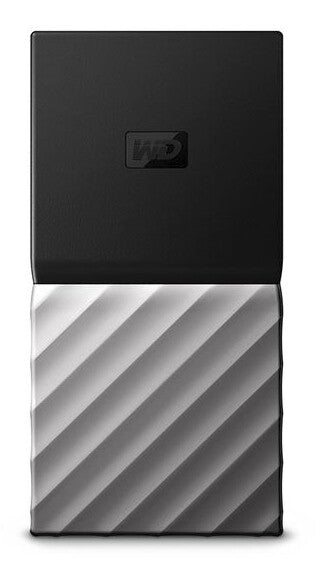 Western Digital My Passport SSD 2 TB USB Type-C 3.2 Gen 1 (3.1 Gen 1) Sort, Sølv
