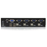 StarTech.com SV431USB KVM Switch Stativ-montering Sort