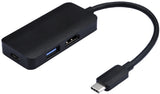 Prokord UTC-CUUH-DP1.4-SP USB grafisk adapter 3840 x 2160 pixel Sort