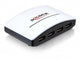 DeLOCK USB 3.0 External HUB 4 Port 5000 Mbit/s Sort, Hvid