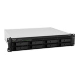 Synology RackStation RS1221RP+ NAS & lagringsserver Stativ (2U) Ryzen Embedded V1500B 4 GB DDR4 0 TB DiskStation Manager Sort