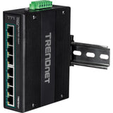 Trendnet TI-PG80B netværksswitch Gigabit Ethernet (10/100/1000) Strøm over Ethernet (PoE) Sort