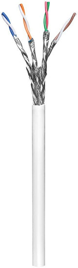 Goobay 94223 netværkskabel Hvid 100 m Cat6 S/FTP (S-STP)