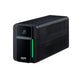 APC Back-UPS UPS-enhed Interaktivt indgangsstik 0,5 kVA 300 W 3 AC stikkontakt(er)