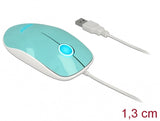 DeLOCK 12538 mus Kontor Ambidextrous USB Type-A Optisk 1200 dpi