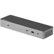 StarTech.com TB3CDK2DHUE dockingstation Ledningsført Thunderbolt 3 Sort, Grå