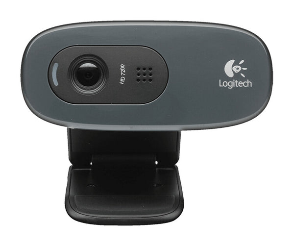 Logitech HD C270 webcam 3 MP 1280 x 720 pixel USB 2.0 Sort, Grå